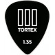 DUNLOP 462R1.35 Tortex TIII набор медиаторов 1.35 мм 72 шт