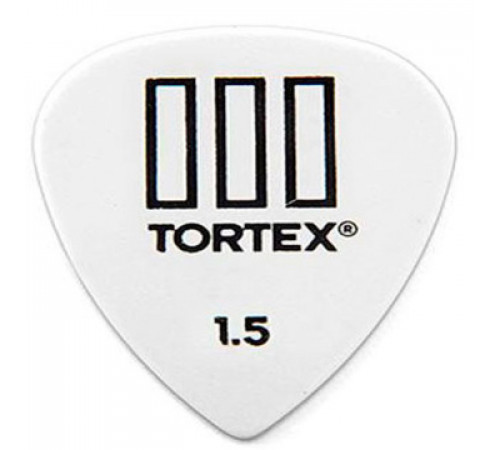 DUNLOP 462R1.50 Tortex TIII набор медиаторов 1.5 мм 72 шт