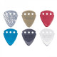 DUNLOP 4670 Teckpick Anodized Aluminum Plectra набор медиаторов (72шт по 12 шт каждого цвета)