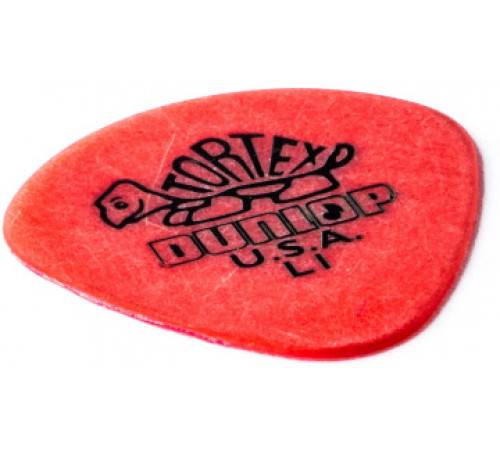 DUNLOP 472RL1 Tortex® Jazz I Round Red упаковка (36шт.) красных медиаторов, 0.5мм