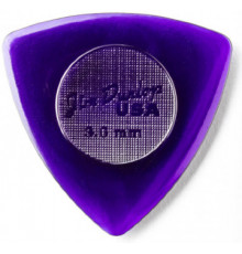 DUNLOP 473P3.0 Tri Stubby® Lexan® упаковка медиаторов 3.0мм, (6шт.)
