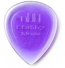 DUNLOP 474P2.0 Stubby® Jazz Lexan® упаковка медиаторов 2.0мм, (6шт.)