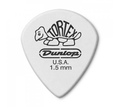 DUNLOP 478P1.50 Tortex White Jazz III набор медиаторов 1.5 12 шт