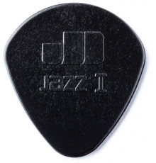 DUNLOP 47P1S Nylon Jazz I Black Stiffo упаковка черных медиаторов, (6шт.)