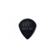 DUNLOP 47P3S Nylon Jazz III Black Stiffo упаковка черных медиаторов, (6шт.)