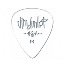 DUNLOP 4830-01 Genuine Celluloid White Classics набор медиаторов 4 варианта толщины, 432 шт