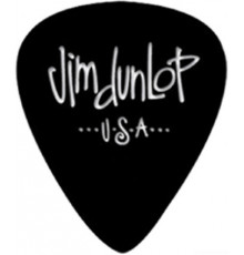DUNLOP 4830-03 Genuine Celluloid Black набор медиаторов, 4 варианта толщины, 432 шт