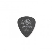 DUNLOP 488P.50 Tortex® Pitch Black Standard упаковка черных медиаторов 0.5мм, (12шт.)