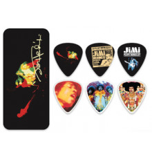 DUNLOP JН-PT03Н Electric Ladyland Pick Tin набор медиаторов в жестяном футляре, жесткие, 12 шт