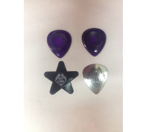 FIRE&STONE Pick World Exotic набор медиаторов 4шт.
