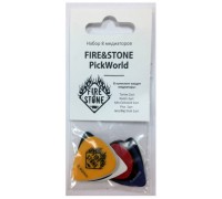 FIRE&STONE PickWorld   набор медиаторов 8шт.