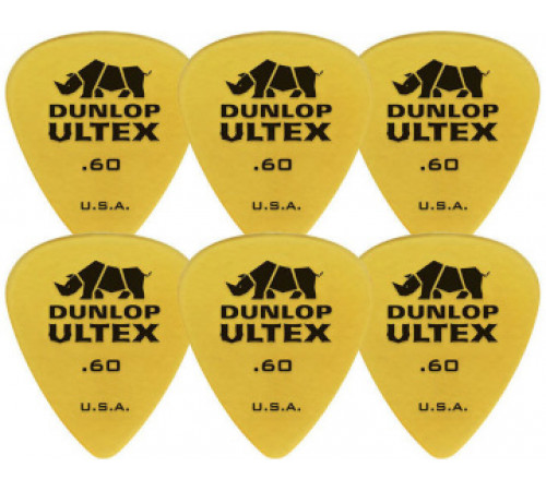 DUNLOP 421 0.06 Ultex Standard медиатор в ассортименте (1шт)