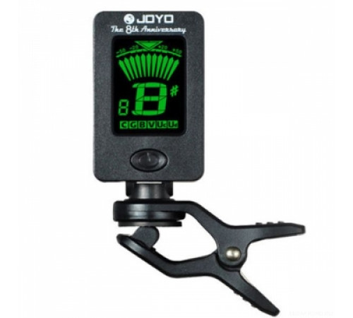 JOYO JT-01 8th Anniversary Tuner тюнер-прищепка хроматический, гитара, бас, скрипка, укулеле