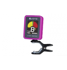 JOYO JT-301 Purple тюнер-прищепка хроматический, гитара, бас, скрипка, укулеле, цветной дисплей
