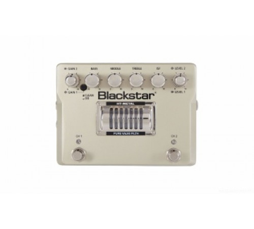 BLACKSTAR HT-Metal педаль эффектов для гитары двухканальный ламповый дисторшн