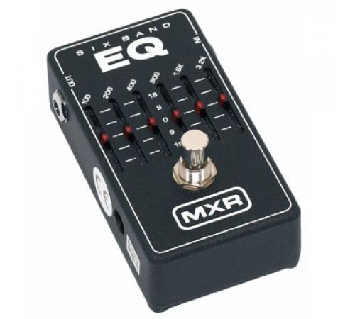 DUNLOP MXR M109 6-band Graphic EQ  эффект гитарный 6-типолосный эквалайзер