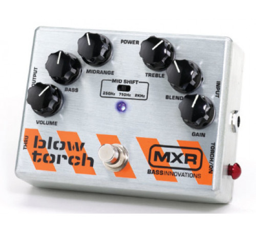 DUNLOP MXR M181 Blow Torch Distortion педаль для  бас-гитары дисторшн
