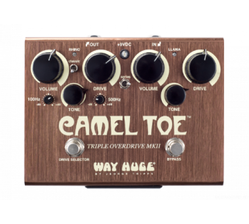 DUNLOP WHE209 Camel Toe Triple Overdrive MkII эффект гитарный сдвоенный овердрайв