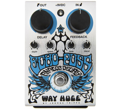DUNLOP WHE702S Echo-Puss Analog Delay педаль гитарная аналоговая задержка