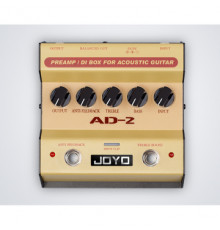 JOYO AD-2 Acoustic Guitar Preamp/DI эффект для акустической гитары напольный преамп/директ-бокс