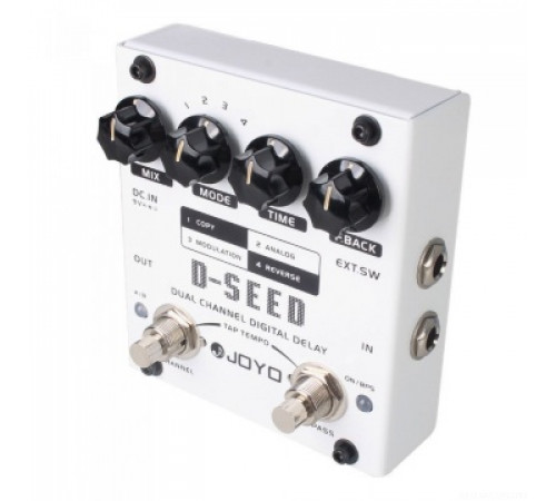 JOYO D-SEED Dual Channel Digital Delay эффект гитарный цифровой дилэй аналог Red Witch