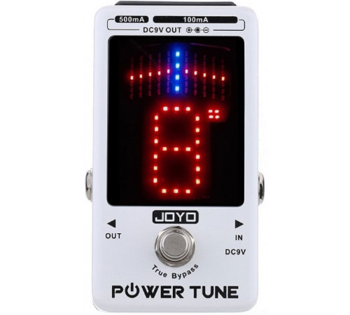 JOYO JF-18 Power Tune Multi Power Supply Chromatic Pedal Tuner тюнер/блок питания педалей