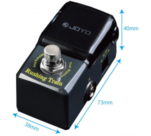 JOYO JF-306 Rushing Train VOX Amp Sim эффект гитарный овердрайв
