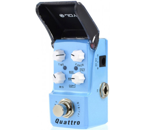 JOYO JF-318 Quattro Digital Delay эффект гитарный цифровой дилэй, 4 типа
