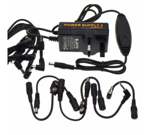 JOYO JP-03 Guitar Effect Daisy Power Supply блок питания с разветвителем для 8 педалей, 9 В, 2 А