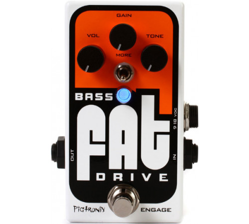 PIGTRONIX BOD Bass FAT Drive эффект для бас-гитары овердрайв