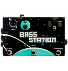 PIGTRONIX BSC Bass Station Custom Shop Pedal преамп для бас-гитары