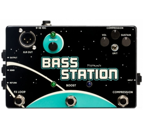 PIGTRONIX BSC Bass Station Custom Shop Pedal преамп для бас-гитары