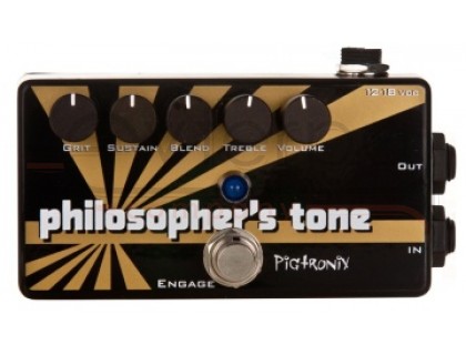 PIGTRONIX CSD Philosophers Tone Compressor эффект гитарный компрессор/сустейнер/дисторшн
