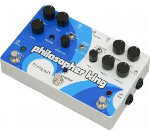 PIGTRONIX EGC Philosopher King Envelope Generator Compressor эф-т гитарн. синтезатор/компрессор/драй