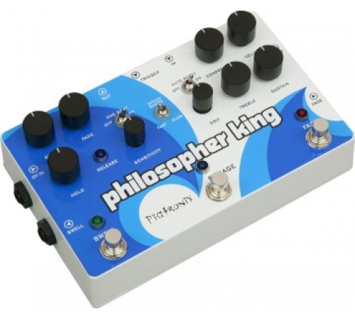 PIGTRONIX EGC Philosopher King Envelope Generator Compressor эф-т гитарн. синтезатор/компрессор/драй