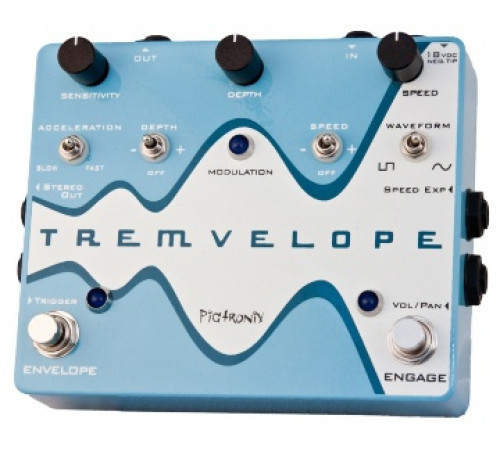 PIGTRONIX EMT Tremvelope Envelope Modulated Tremolo эффект гитарный динамическое тремоло