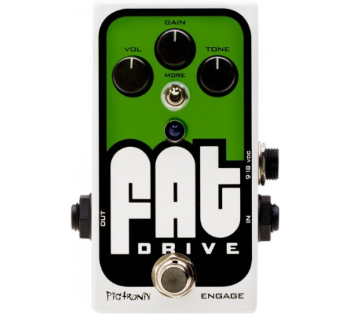 PIGTRONIX FAT Analog Drive Distortion эффект гитарный драйв