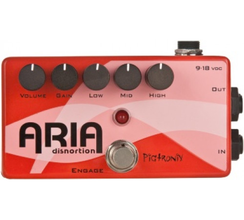 PIGTRONIX XES Aria Distortion эффект гитарный овердрайв