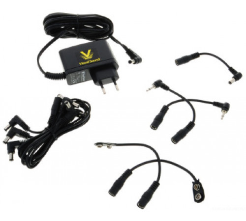 VISUAL SOUND NWICP2-E I Spot Combo Pack (Euro) эффект, блок питания до 8 педалей