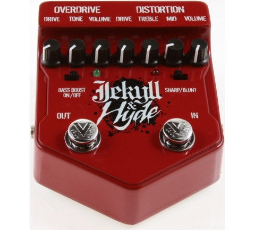VISUAL SOUND V2JH  V2 Jekyll & Hyde эффект гитарный сдвоенный овердрайв/дисторшн