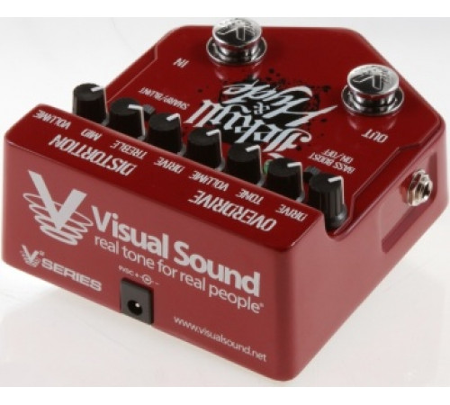 VISUAL SOUND V2JH  V2 Jekyll & Hyde эффект гитарный сдвоенный овердрайв/дисторшн