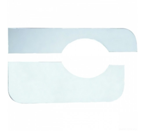DUNLOP HE203 Pickguard Clear защитная панель для акустической гитары гольпеадор самоклеящийся 2 шт