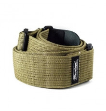 DUNLOP D27-01OL Ribbed Cotton Strap Olive Green ремень гитарный, хлопковый