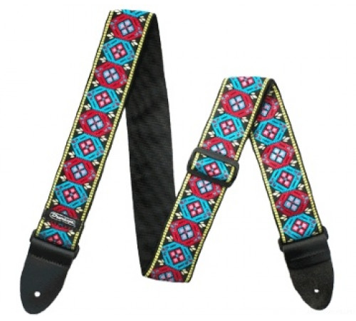 DUNLOP D67-05 Jacquard Golden Gate ремень гитарный, жаккард