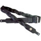 DUNLOP DRM01 Red Mnky Braided ремень гитарный кожаный, плетеный, черный