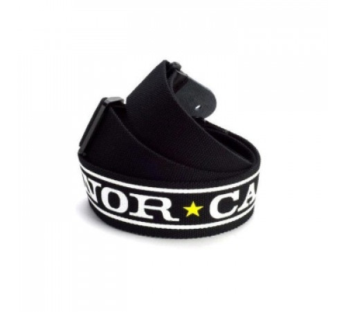DUNLOP SK8-07 NorCal Original ремень гитарный, хлопок, черный, белая надпись