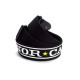 DUNLOP SK8-07 NorCal Original ремень гитарный, хлопок, черный, белая надпись