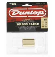 DUNLOP 223 Brass Slide Medium Medium Knuckle (19 x 22 x 28mm, rs 9-10) слайд латунный