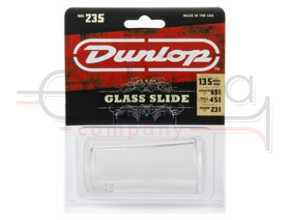 DUNLOP 235 Tempered Flare Large (23 x 32 x 69mm, rs 13) слайд стеклянный с изгибом