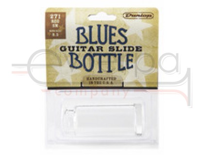 DUNLOP 271 Blues Bottle Regular CLEAR Small Rs 9-9,5 слайд стеклянный в виде бутылочки
